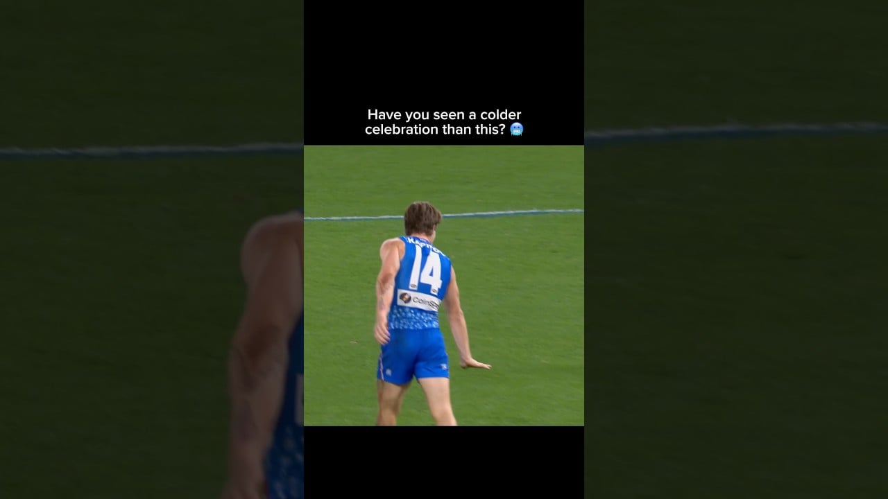 Rhylee West let him know 😤 #afl #footy #celebration