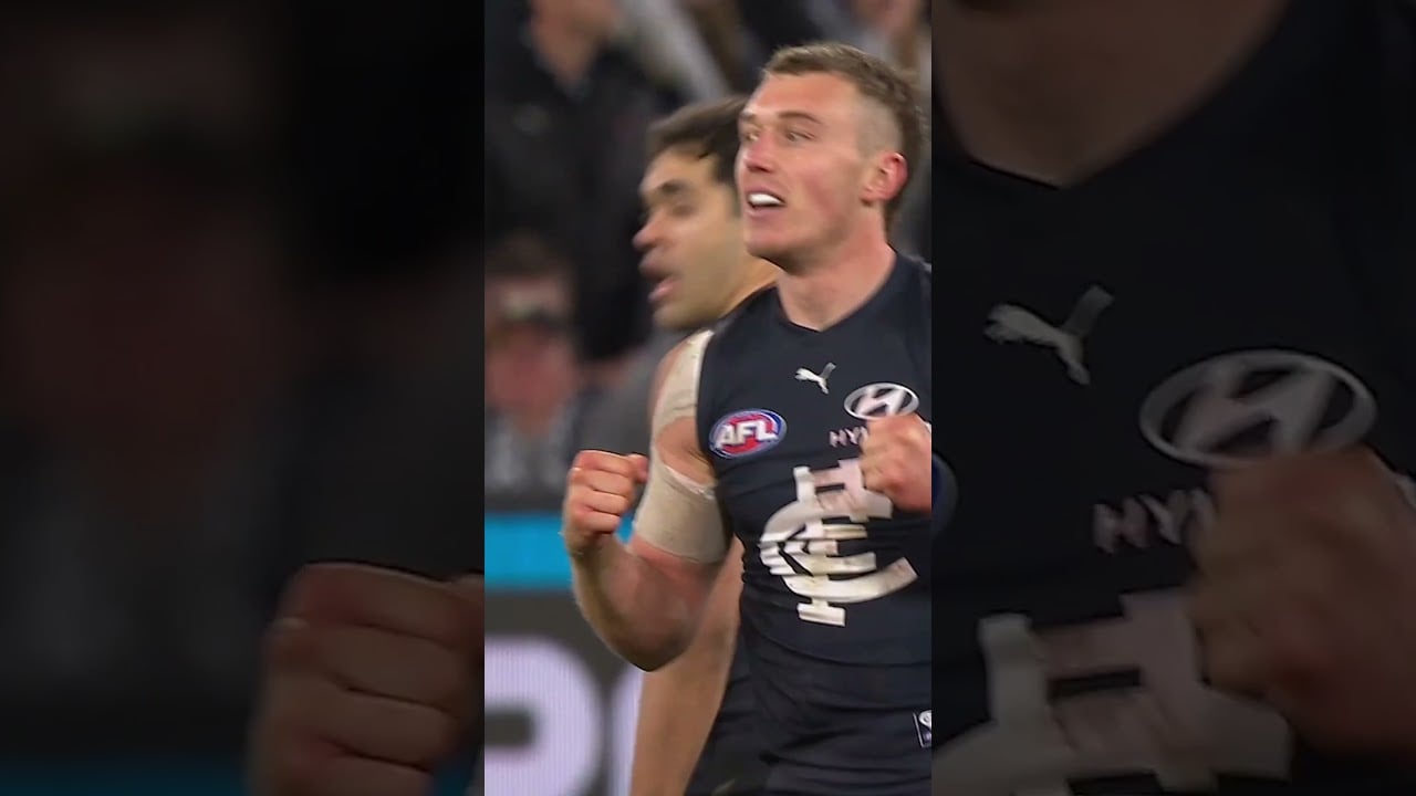 These ROARS are crazy 🔉 #afl #aflfinals #carlton