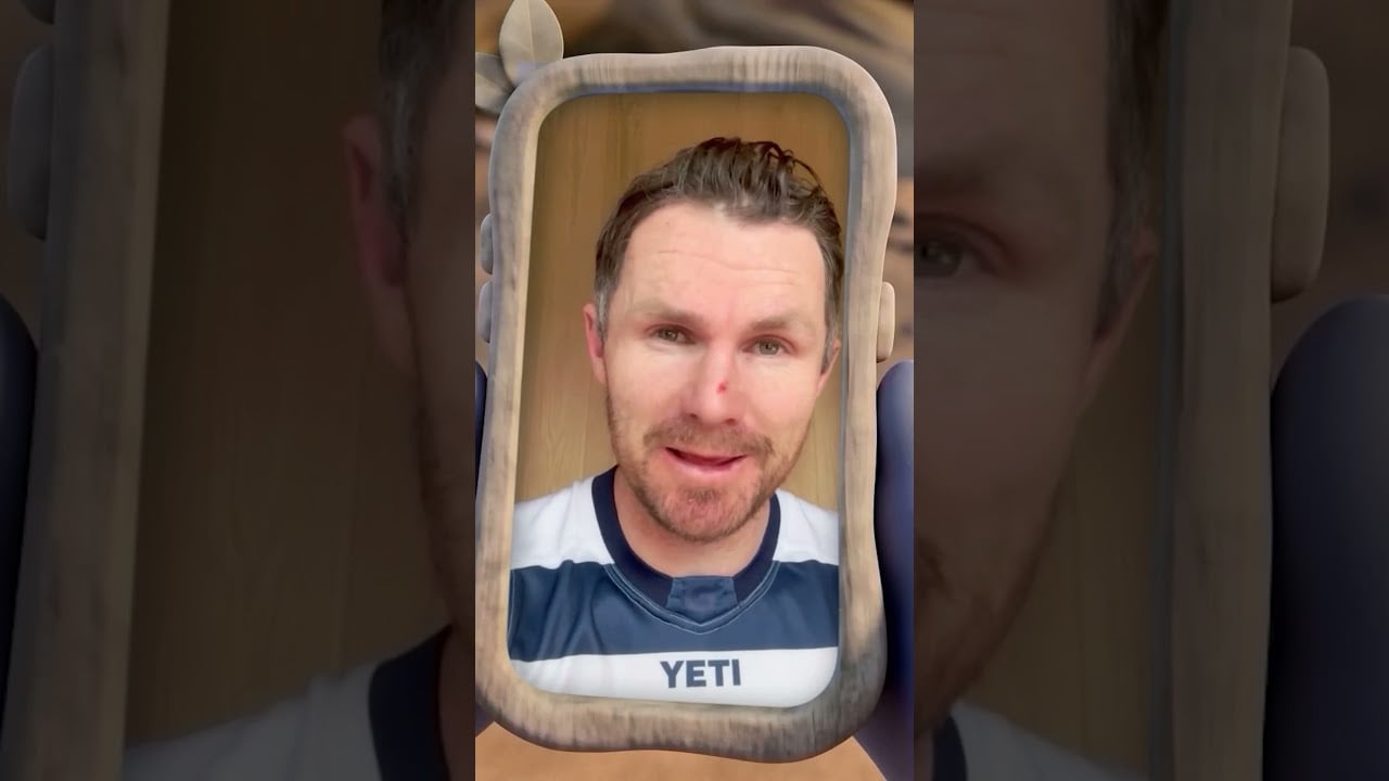 Cats star Patrick Dangerfield calls Willie Wagtail 📱 #afl #footy