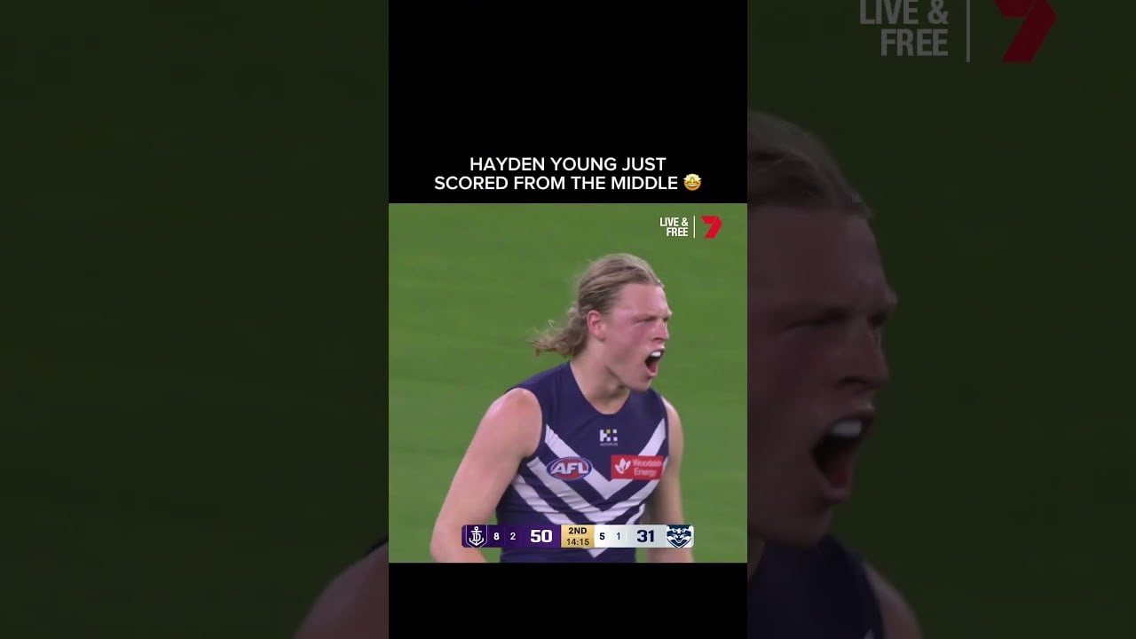 What an INCREDIBLE finals goal 👏 #afl #footy