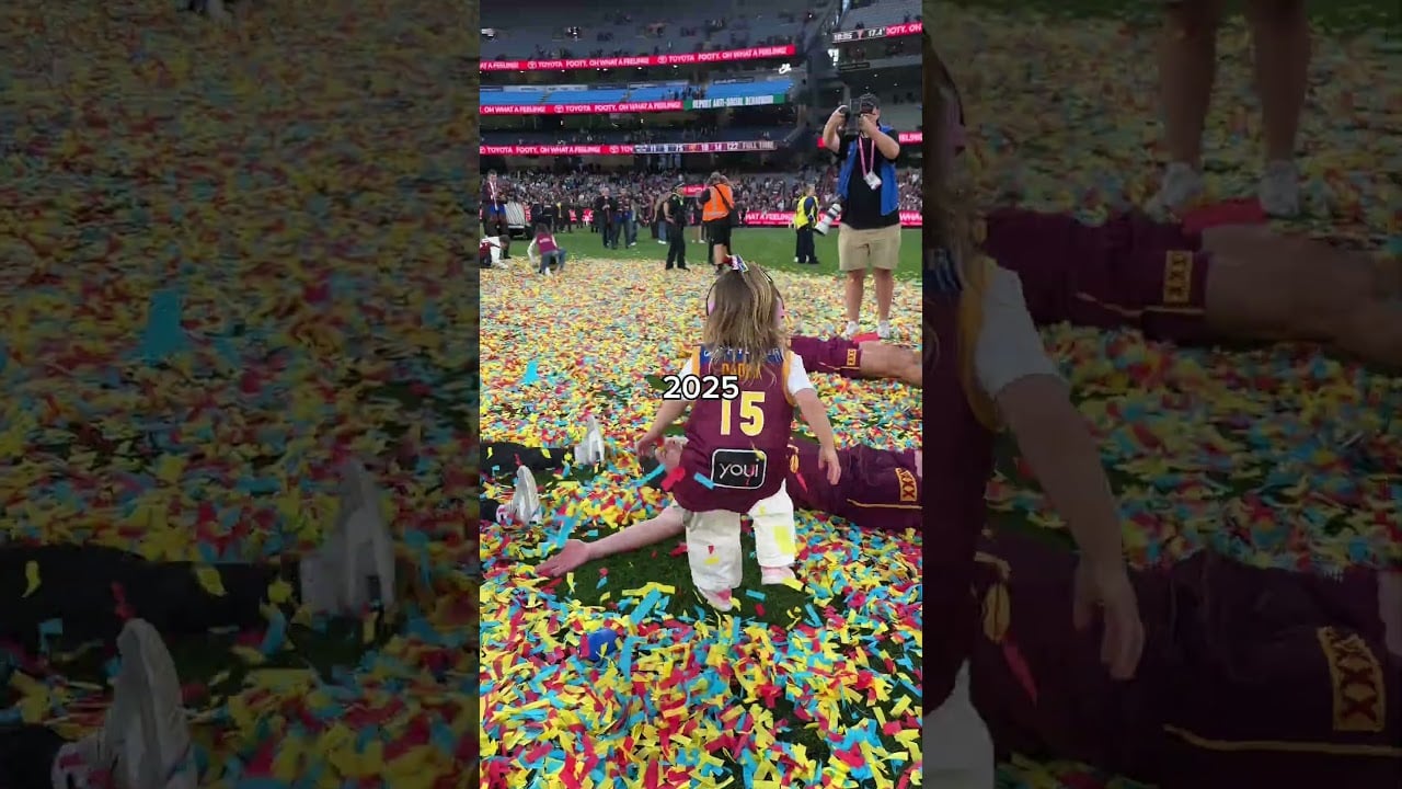 This is too cute 🥹 #afl #aflgf #footy