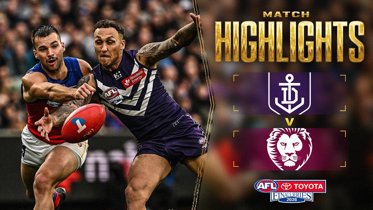 Fremantle v Brisbane Lions Highlights | 2026 Toyota AFL Grand Final