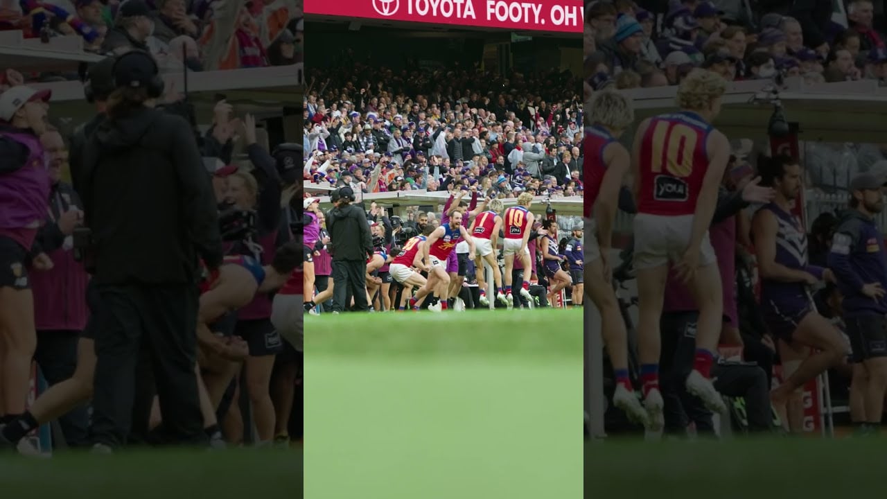 THE THREE-PEAT MOMENT 🚨 #afl #aflgf #footy