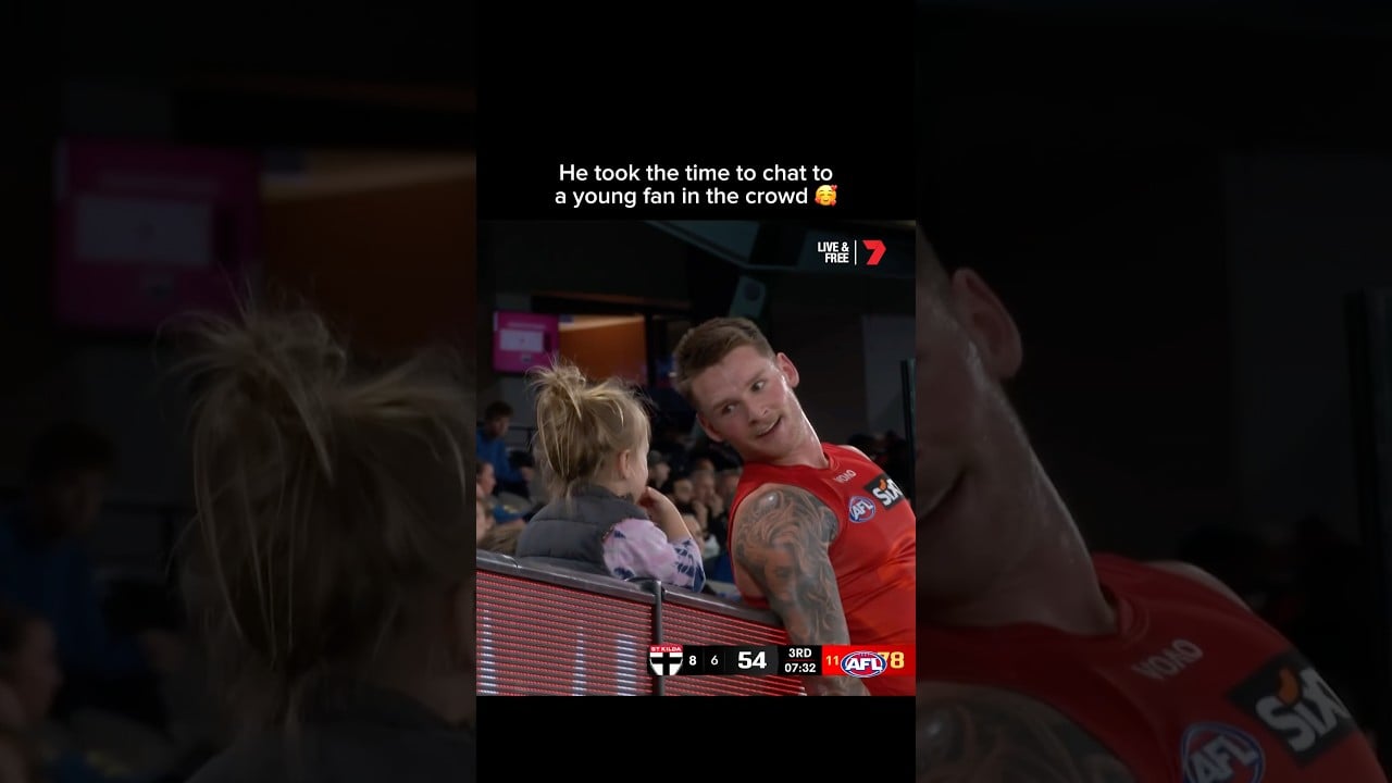 Well this is very wholesome 🥹 #afl #footy #fan