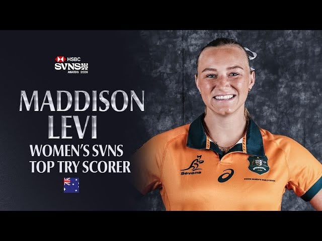 Try-scoring MACHINE Maddison Levi 🇦🇺 | Women's SVNS Top Try Scorer